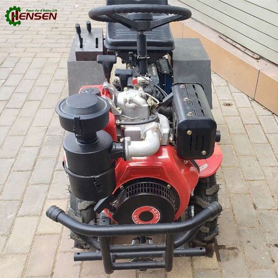 10hp multifunctional diesel mini tractors powered by tiller engine