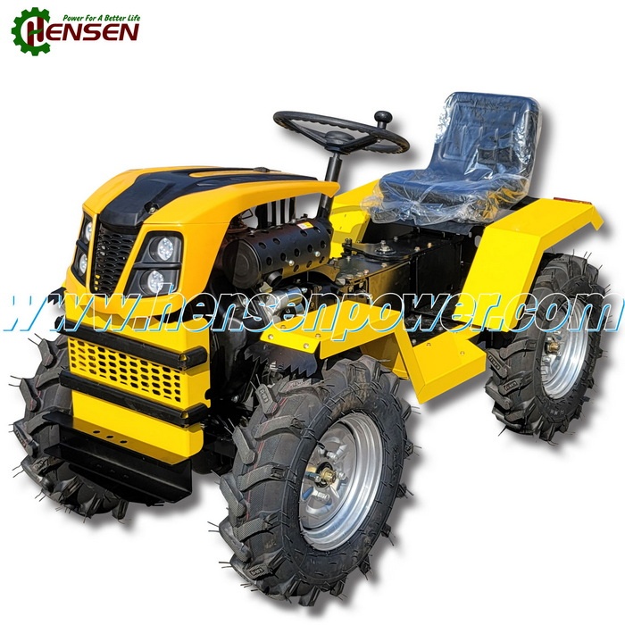 12hp to 18hp diesel 4x4 multifunction mini tractors from China