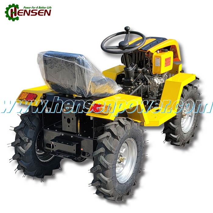 12hp to 18hp diesel 4x4 multifunction mini tractors from China