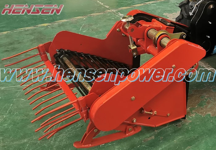 Potato harvester for mini tractor