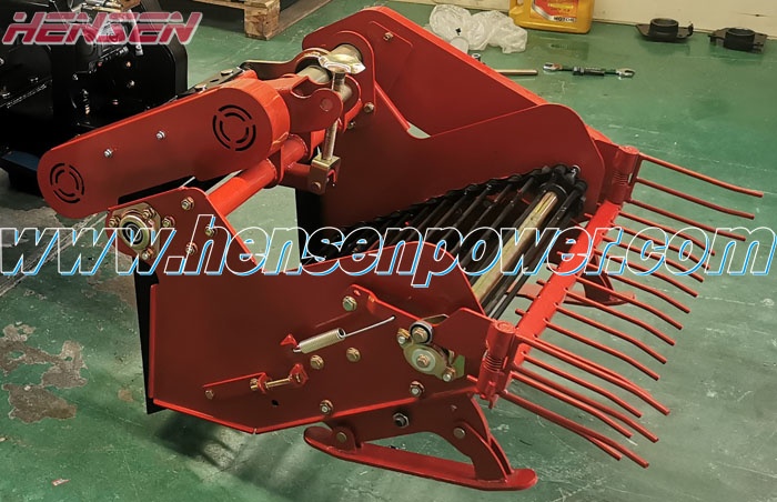 Potato harvester for mini tractor