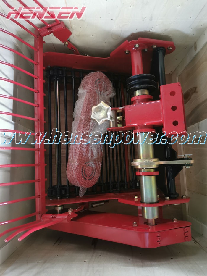 Potato harvester for mini tractor