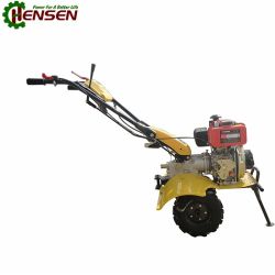 10hp kama diesel tiller with engine muffler protection cover