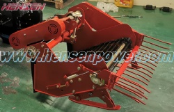 Potato harvester for mini tractor