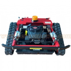 Gasoline Remote Control Lawn Mower Powered By 7.5hp Loncin 224 Vertical Shaft Gasoline Engine